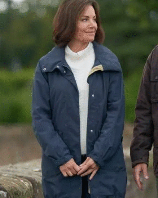 A Scottish Love Scheme 2024 Erica Durance Blue Jacket