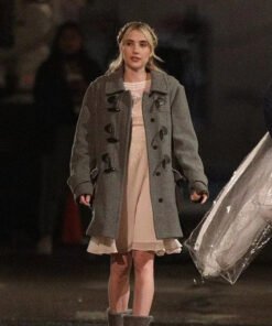 About Fate 2022 Emma Roberts Grey Coat