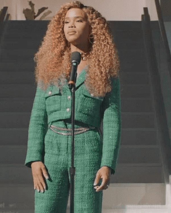 All American Homecoming S02 Rhoyle Ivy King Tweed Jacket All American Homecoming S02 Rhoyle Ivy King Tweed Jacket