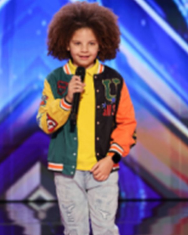 Americas Got Talent S20 King Moore Colorblock Bomber Jacket Americas Got Talent S20 King Moore Colorblock Bomber Jacket