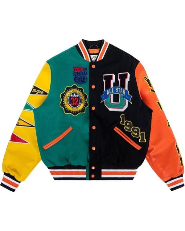 Americas Got Talent S20 King Moore Colorblock Bomber Jacket Americas Got Talent S20 King Moore Colorblock Bomber Jacket