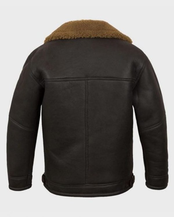 Anderson Black Sheepskin Shearling Leather Jacket Anderson Black Sheepskin Shearling Leather Jacket