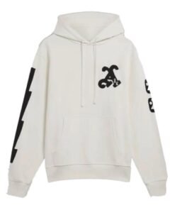 Arsenal N7 White Pre-Historic Hoodie