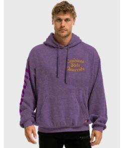Aviator Nation x LSU Tiger 2025 Purple Hoodie