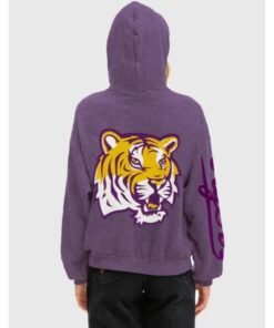 Aviator Nation x LSU Tiger 2025 Purple Hoodie