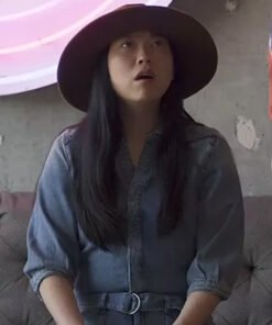Awkwafina is Nora From Queens Nora’s Denim Jumpsuit