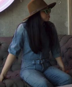 Awkwafina is Nora From Queens Nora’s Denim Jumpsuit