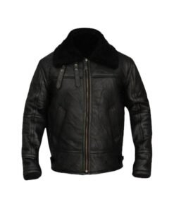 B3 Aviator Bomber Men Leather Jacket