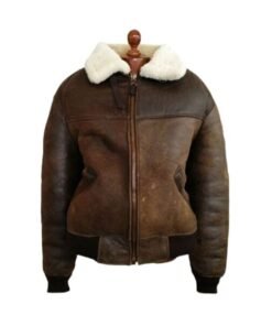 B3 Classic Aviator Shearling Bomber Jacket