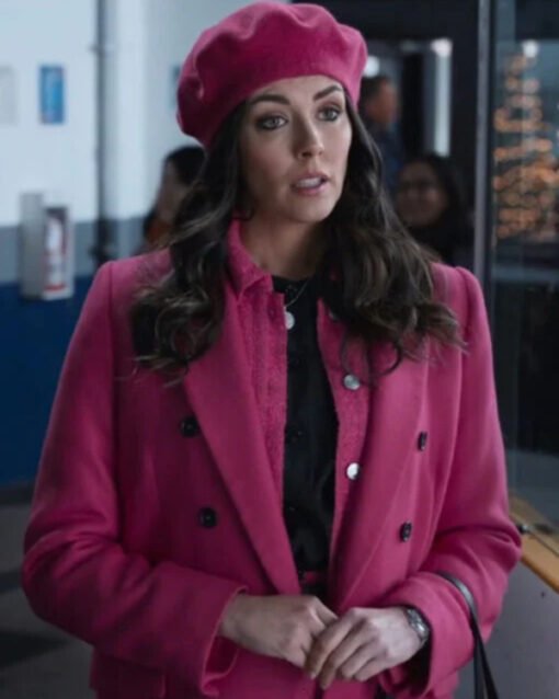 A Reason For The Season 2024 Taylor Cole Pink Coat