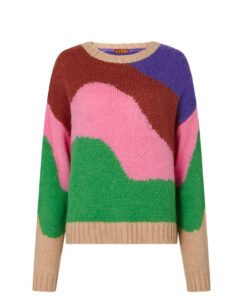 Amandaland 2025 Rochenda Sandall Multicolor Stripe Sweater