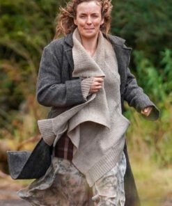 28 Years Later 2025 Jodie Comer Grey Trench Coat