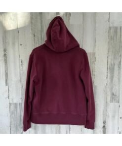 Awkward S01 Ashley Rickards Burgundy Floral Zip Up Hoodie