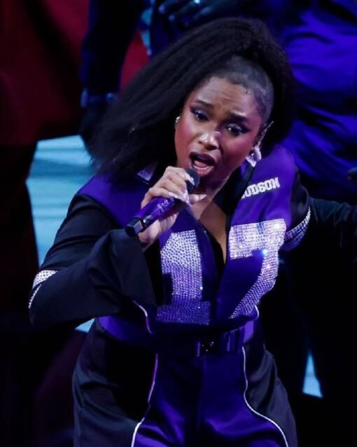 73rd NBA All-Star Game Jennifer Hudson Halftime Show Jumpsuit
