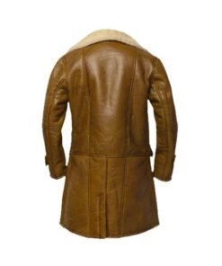 Men Brown Shearling Coat