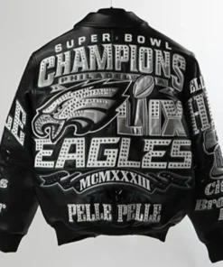 Super Bowl LIX Philadelphia Eagles Leather Jacket