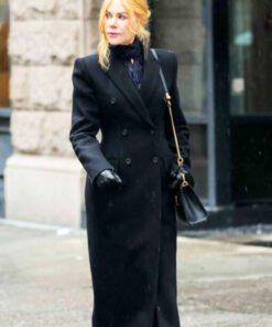 Babygirl 2024 Nicole Kidman Black Trench Coat