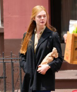 A Complete Unknown Elle Fanning Black Blazer