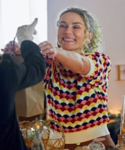 Xmas 2022 Clare Bowen Multi-Color Sweater