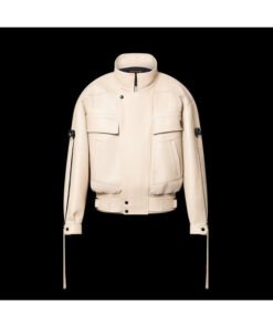 Access Hollywood 2025 Cynthia Erivo Ivory Leather Jacket