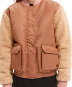 B Positive: S02 Gina Dabrowski Bomber Jacket