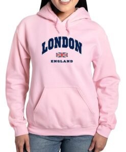 90 Day Fiance Jessica London England Pink Hoodie