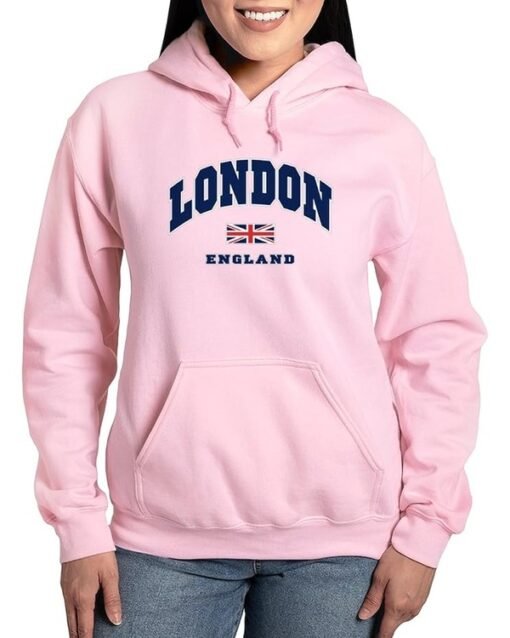 90 Day Fiance Jessica London England Pink Hoodie