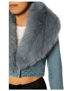 Abbott Elementary S04 Sheryl Lee Ralph Fur Collar Denim Jacket