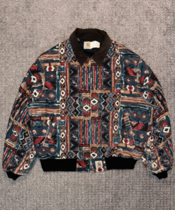 1994 Carhartt Quilt Lined Aztec Jacket