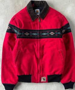 Vintage 90s Carhartt Santa Fe J77 RED Jacket