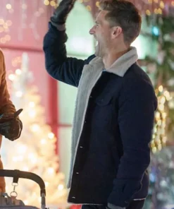 Andrew W. Walker Three Wise Men and a Baby Blue Wool Jacket