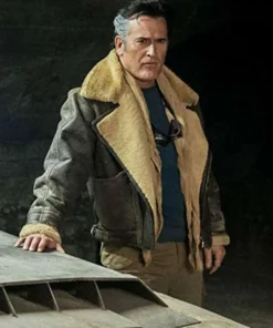 Ash vs Evil Dead Bruce Campbell Shearling Jacket