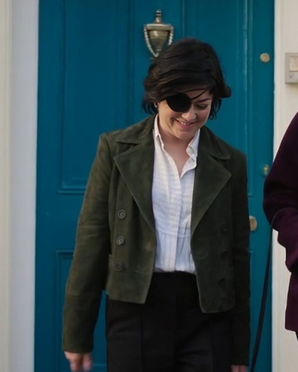 Bad Sisters S02 Sarah Greene Suede Jacket Bad Sisters S02 Sarah Greene Suede Jacket