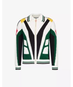 Beat Shazam S07 Jamie Foxx Color-Block Knitted Jacket