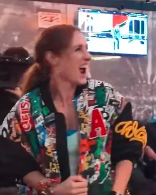Becky Lynch SummerSlam 2025 Backstage Jacket Becky Lynch SummerSlam 2025 Backstage Jacket