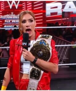 Becky Lynch WWE Monday Night RAW Red Jacket