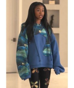 Bel-Air S03 Akira Akbar Blue Hooded Sweatshirt