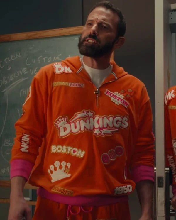 Ben Affleck Dunkings Super Bowl Commercial 2025 Hoodie Ben Affleck Dunkings Super Bowl Commercial 2025 Hoodie