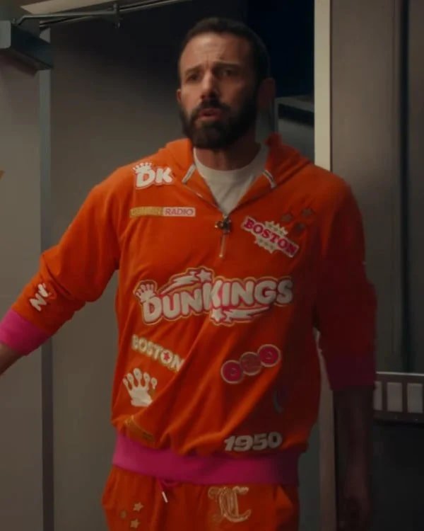 Ben Affleck Dunkings Super Bowl Commercial 2025 Hoodie Ben Affleck Dunkings Super Bowl Commercial 2025 Hoodie
