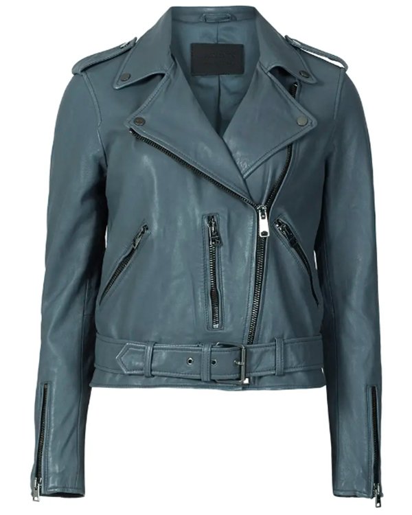 Big Sky S03 Katheryn Winnick Cropped Leather Jacket Big Sky S03 Katheryn Winnick Cropped Leather Jacket