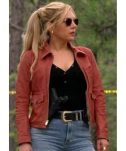 Big Sky S03 Katheryn Winnick Leather Jacket