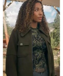 Big Sky S03 Kylie Bunbury Wool Blend Jacket