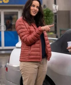 Blockbuster 2022 Melissa Fumero Puffer Jacket