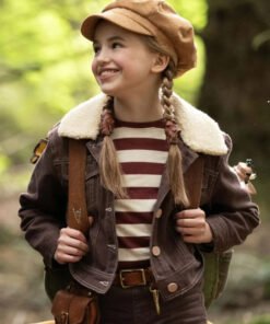 Bookworm 2024 Nell Fisher Brown Shearling Jacket