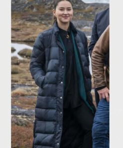 Borgen Power & Glory 2022 Nivi Pedersen Puffer Coat