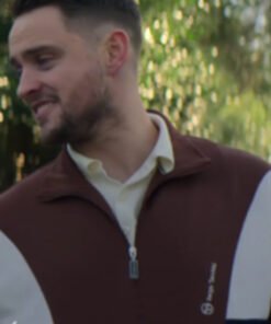 Brassic S07 Darren Cahill Brown Track Jacket