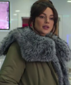 Brassic S07 Michelle Keegan Fur Collar Padded Jacket