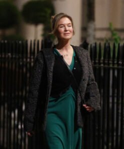 Bridget Jones Mad About The Boy Renée Zellweger Grey Coat