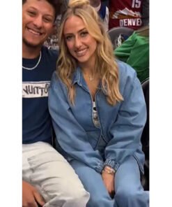 Brittany Mahomes Denim Tracksuit