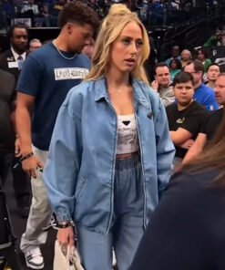 Brittany Mahomes Denim Tracksuit